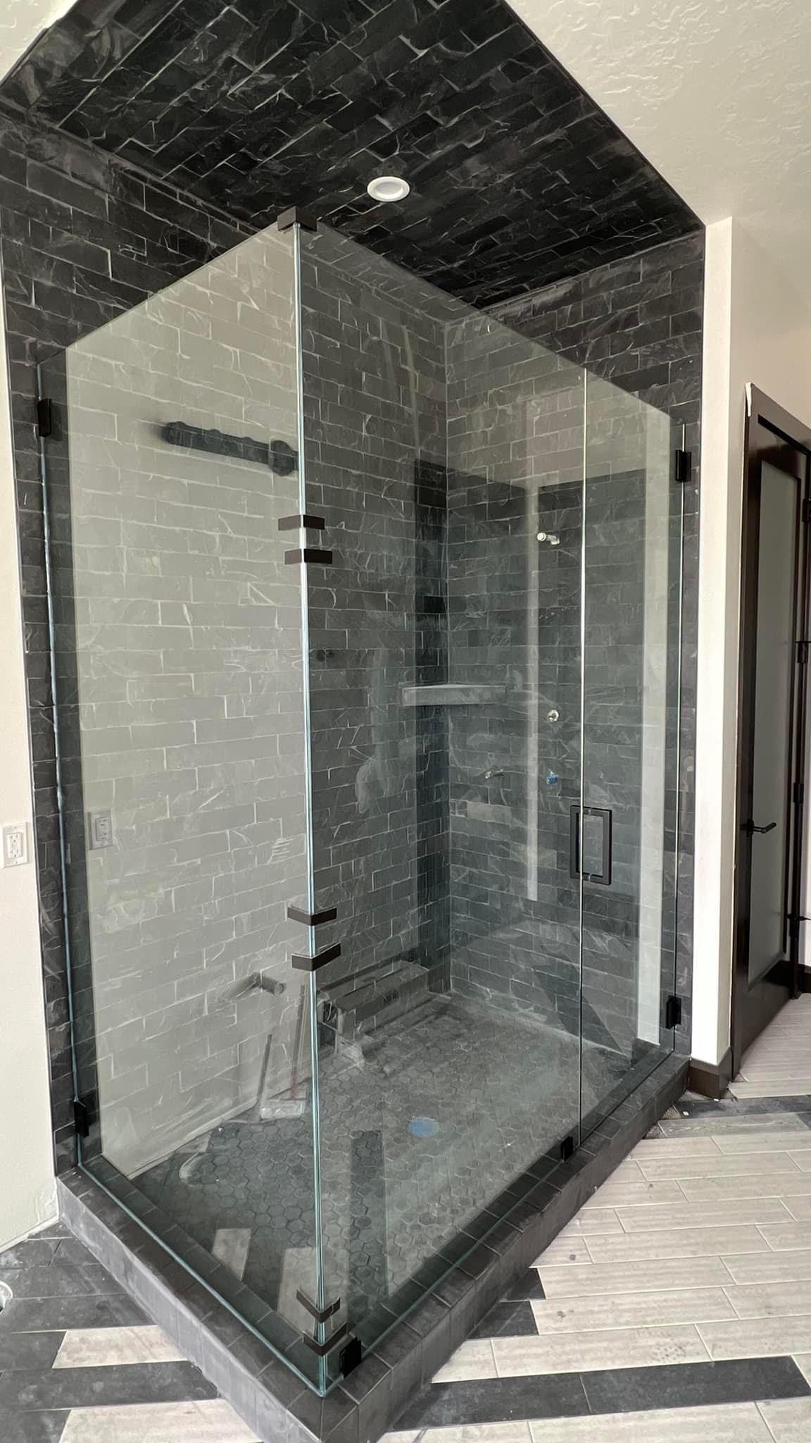 Semi framed shower doors fraser, mi